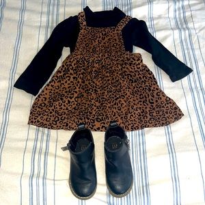 ADORABLE BABY GAP GIRL OUTFIT WITH BOOTS